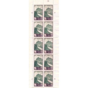1949 Paesaggi 100 L. e 200 L. 2 BF San Marino 1 1
