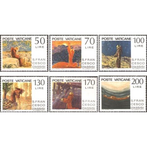 1977 750° della morte di San Francesco D Assisi 6 v. Vaticano 1