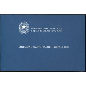 ITALIA - 1982 - Libro annata completa