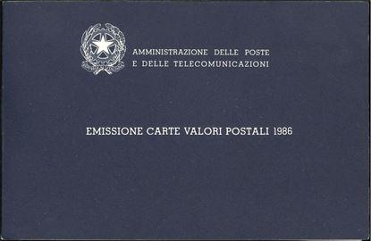 1986 Libro annata completa Italia Italia 1 ITALIA - 1986 - Libro annata completa