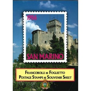 SAN MARINO - 1986 - Libro annata completa