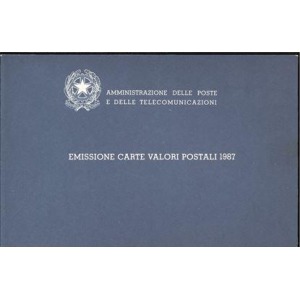 ITALIA - 1987 - Libro annata completa