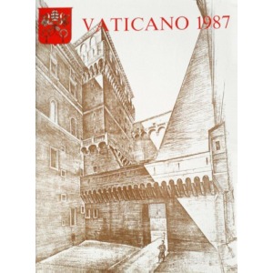 VATICANO - 1987 - Libro annata completa