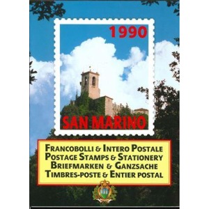 SAN MARINO - 1990 - Libro annata completa
