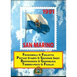 SAN MARINO - 1991 - Libro annata completa