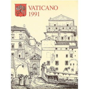 VATICANO - 1991 - Libro annata completa