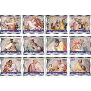 1991 Restauro della Cappella Sistina 12 v. Vaticano 1