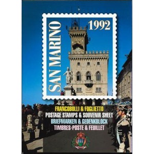SAN MARINO - 1992 - Libro annata completa