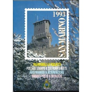 SAN MARINO - 1993 - Libro annata completa