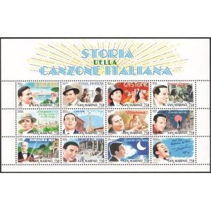 1996 Storia della canzone italiana 1 BF San Marino 1