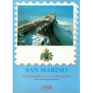 SAN MARINO - 1998 - Libro annata completa