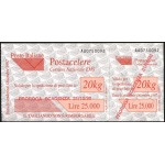 1998 Posta Celere PROROGA SCADENZA 31 12 98 3 v. Italia 3 1