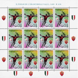 2001 Roma campione d Italia 1 MF da 12 v. Italia 1