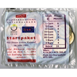 AUSTRIA - 2002 - Starter Kit