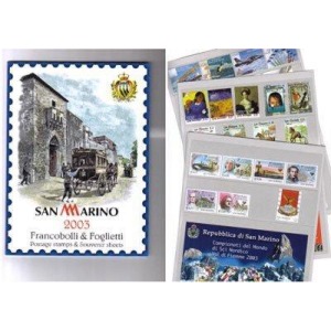 SAN MARINO - 2003 - Libro annata completa