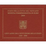 VATICANO - 2004 - 2 € 75° dello Stato Vaticano - FDC in folder