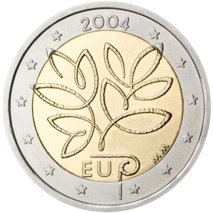 FINLANDIA - 2004 - 2 € Allargamento dell'Unione Europea - FDC da sacchetto