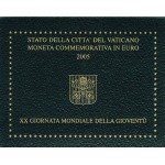 VATICANO - 2005 - 2 € Giornata della Gioventù, Colonia - FDC in folder