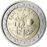 SAN MARINO - 2005 - 2 € Anno mondiale della fisica, Galileo Galilei - FDC in folder
