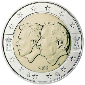 BELGIO - 2005 - 2 € Unione economica Belgio-Lussemburgo - Rotolino
