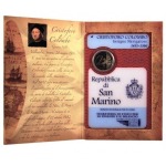SAN MARINO - 2006 - 2 € 500° della morte di Cristoforo Colombo - FDC in folder