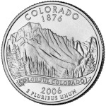 STATI UNITI - 2006 - 25 c. 50 Stati: Colorado - Zecca D FDC