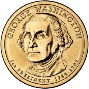 STATI UNITI - 2007 - 1 $ Presidenti: George Washington - Zecca D FDC