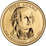 STATI UNITI - 2007 - 1 $ Presidenti: John Adams - Zecca D FDC