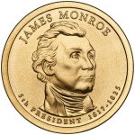 STATI UNITI - 2008 - 1 $ Presidenti: James Monroe - Zecca D FDC