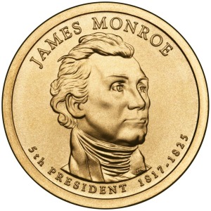 STATI UNITI - 2008 - 1 $ Presidenti: James Monroe - Zecca D FDC