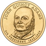 STATI UNITI - 2008 - 1 $ Presidenti: John Quincy Adams - Zecca D FDC