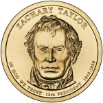 STATI UNITI - 2009 - 1 $ Presidenti: Zachary Taylor - Zecca D FDC