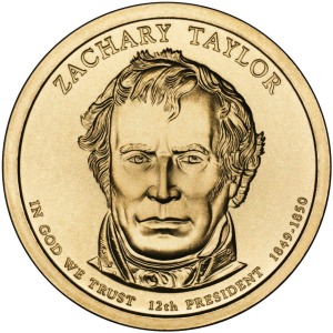 STATI UNITI - 2009 - 1 $ Presidenti: Zachary Taylor - Zecca D FDC