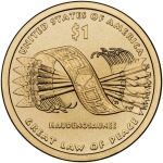 STATI UNITI - 2010 - 1 $ Nativi: Il grande albero della Pace - Zecca D FDC