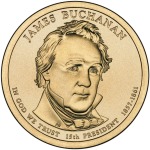 STATI UNITI - 2010 - 1 $ Presidenti: James Buchanan - Zecca D FDC