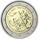 VATICANO - 2010 - 2 € Anno Sacerdotale - FDC in folder