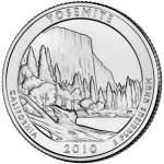 STATI UNITI - 2010 - 25 c. Parchi: Yosemite (California) - Zecca D FDC