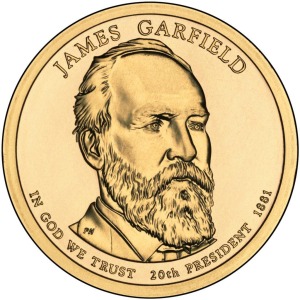 STATI UNITI - 2011 - 1 $ Presidenti: James Abram Garfield - Zecca D FDC