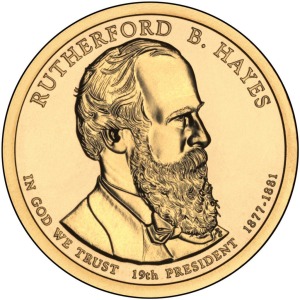 STATI UNITI - 2011 - 1 $ Presidenti: Rutherford Birchard Hayes - Zecca D FDC