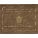 VATICANO - 2011 - 2 € Giornata mondiale della gioventù, Madrid - FDC in folder