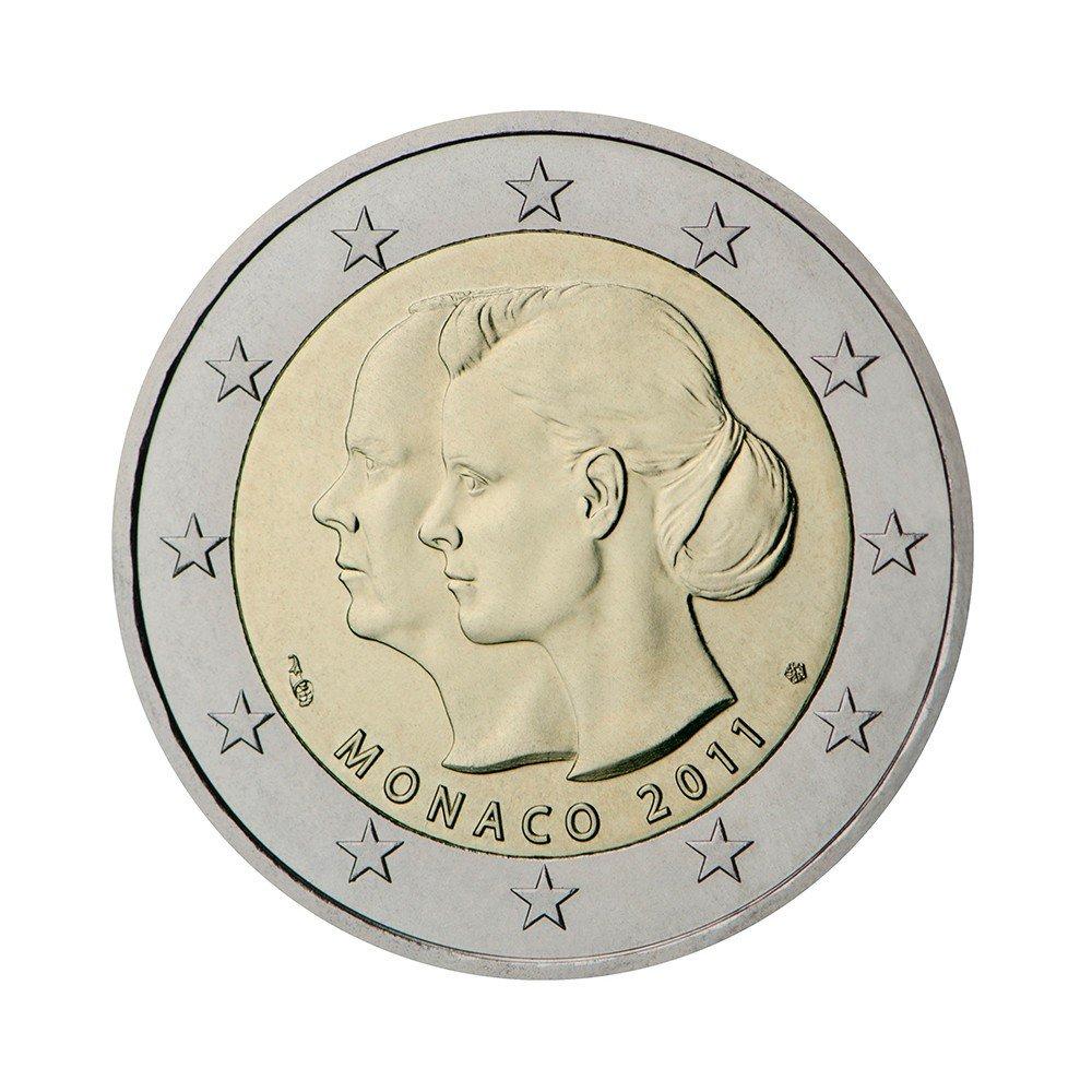 Pièce De 2 Euros Commémorative - Roi Albert II De Belgique - Année 2011