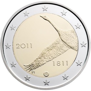 FINLANDIA - 2011 - 2 € 200° della Banca Finlandese - Rotolino