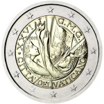 VATICANO - 2011 - 2 € Giornata mondiale della gioventù, Madrid - FDC in folder