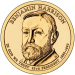STATI UNITI - 2012 - 1 $ Presidenti: Benjamin Harrison - Zecca D FDC