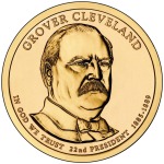 STATI UNITI - 2012 - 1 $ Presidenti: Stephen Grover Cleveland 1° mandato - Zecca D FDC