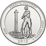 STATI UNITI - 2013 - 25 c. Parchi: Perry's Victory & International Peace Memorial (Ohio) - Zecca S FDC