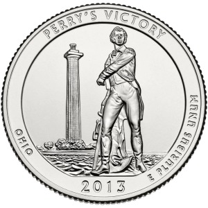 STATI UNITI - 2013 - 25 c. Parchi: Perry's Victory & International Peace Memorial (Ohio) - Zecca S FDC