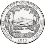 STATI UNITI - 2013 - 25 c. Parchi: White Mountain National Forest (New Hampshire) - Zecca S FDC
