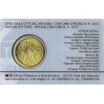 VATICANO - 2013 - Coin Card N° 4: Pietà di Michelangelo con 50 c. - 1 moneta FDC