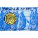 VATICANO - 2013 - Stamp&Coin Card N° 3: Inizio del Pontificato di Papa Francesco con 50 c. - 1 moneta FDC